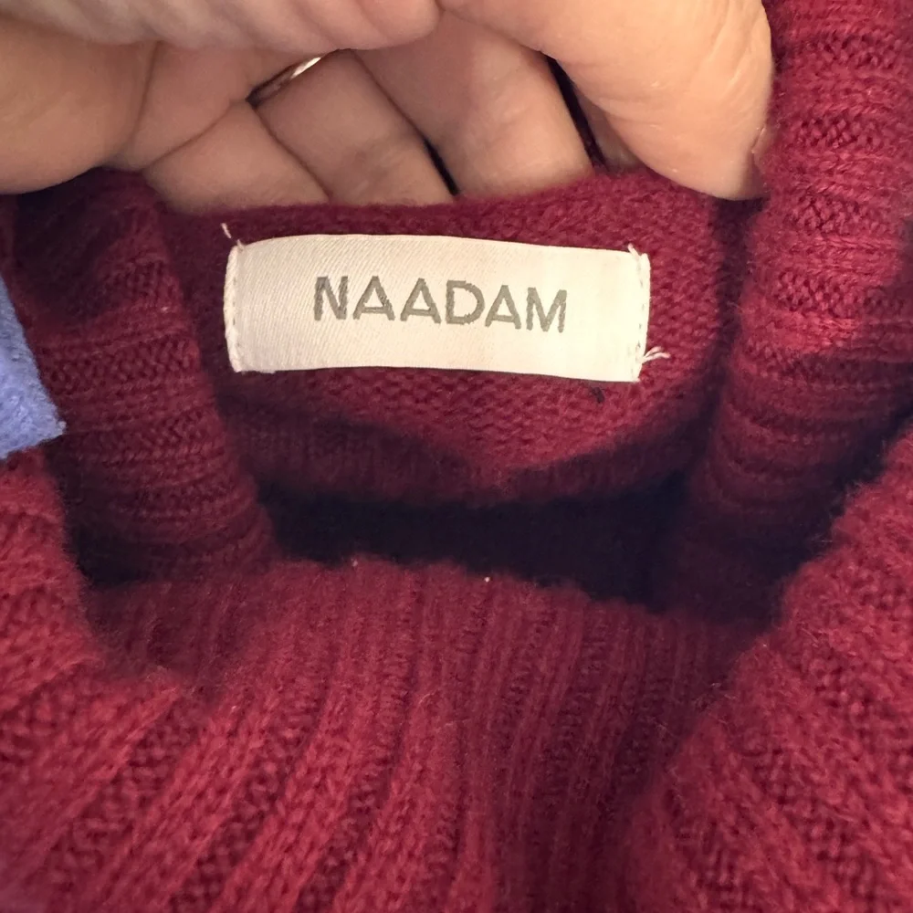Naadam Wool & Cashmere Cowlneck Sweater